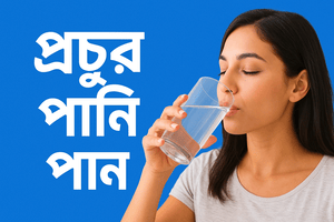 প্রচুর পানি পান: সুস্থ জীবনের এক অব্যর্থ চাবিকাঠি