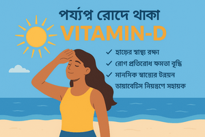 পর্যাপ্ত রোদে থাকা: প্রাকৃতিক উপায়ে ভিটামিন-ডি লাভের উপকারীতা ও করণীয়