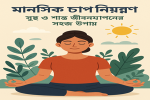 মানসিক চাপ নিয়ন্ত্রণ: সুস্থ ও শান্ত জীবনযাপনের সহজ উপায়